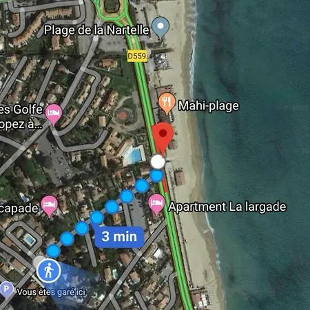 Apartment Sainte-maxime, Plage De La Nartelle